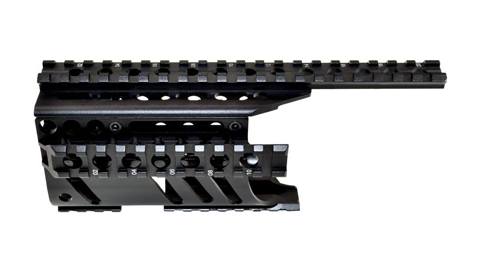 Sniper 14 Slot IP Spec Deluxe Quality Side Mount, Black MMN1401