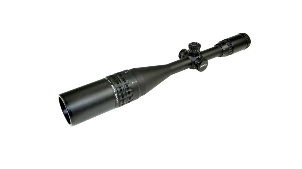 Sniper 4-16x50mm Rifle Scope w/ Front AO Adjustment, RGB Tri-Illumination Mil Dot / Heavy Duty Ring Mount, Black LT4-16X50AOL