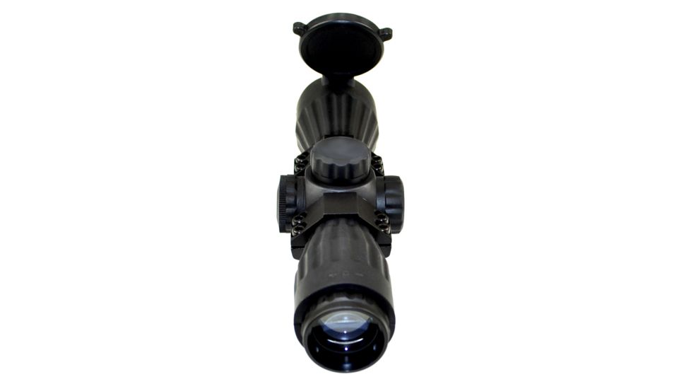 Sniper 6X32mm Rifle Scope, RG Dual Illumination Mil Dot w/ Carry Handle Ring / Picatinny Adapter, Black LT6x32LR