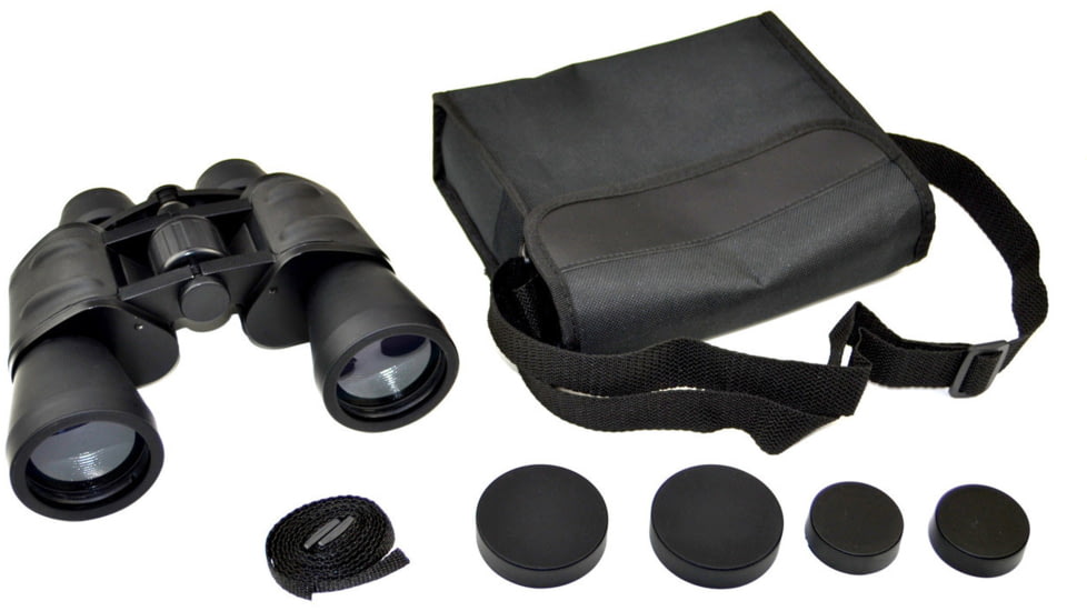 Sniper 8x40 Wide Angle FOV Binoculars w/ Carry Case, Black, BC8X40EB