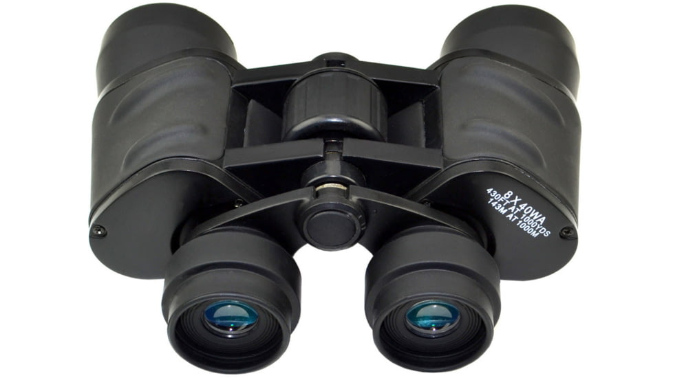 Sniper 8x40 Wide Angle FOV Binoculars w/ Carry Case, Black, BC8X40EB