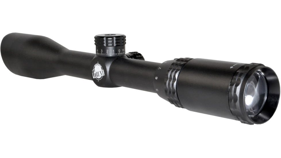 Sniper Grunt 3-9x40 Sniper Grunt Scope, 1 in Tube, Mil-Dot Range Estimator Reticle, Black, SG3-9X40