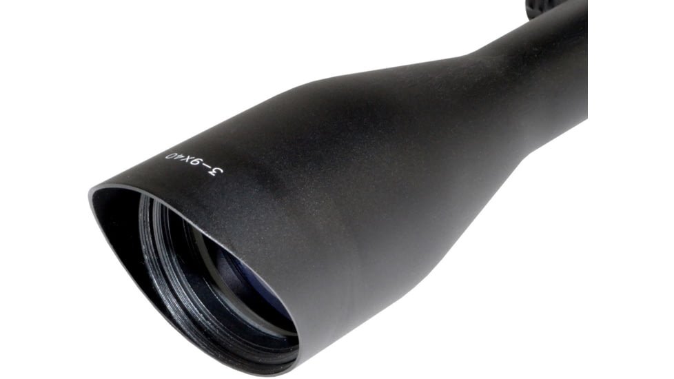 Sniper Grunt 3-9x40 Sniper Grunt Scope, 1 in Tube, Mil-Dot Range Estimator Reticle, Black, SG3-9X40
