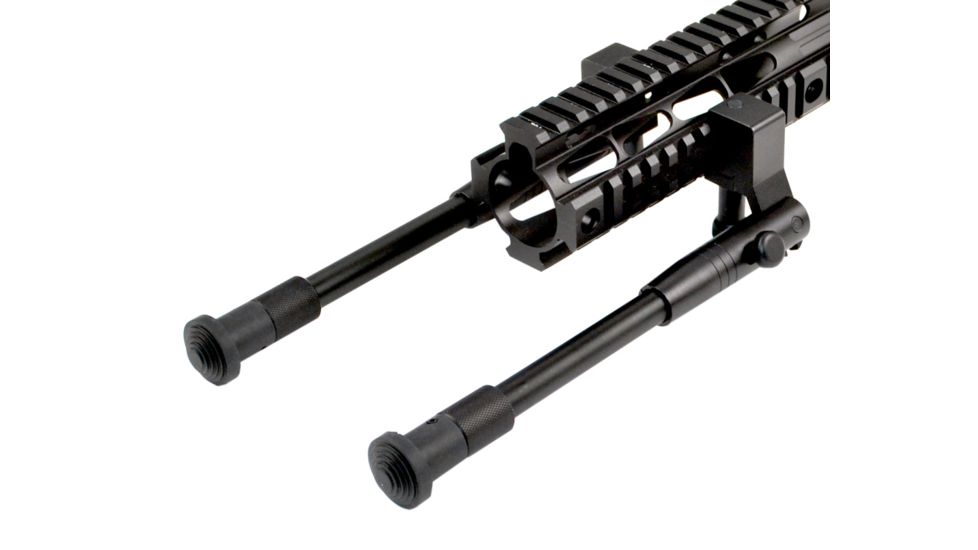Sniper Precision Height Adjustable Bipod For Picatinny/Weaver System, Black BP09