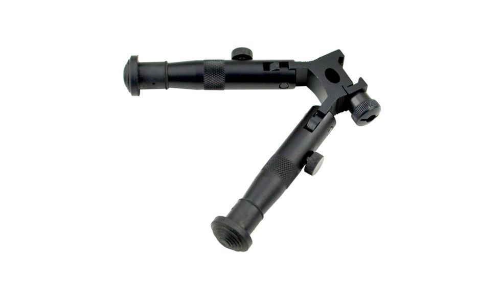 Sniper Tactical Folding BiPod, Picatinny / Weaver Rails, Black BP01