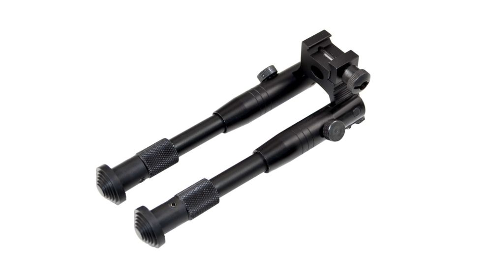 Sniper Tactical High Profile Folding / Height Adjustable BiPod, Black BP03, EDEMO1