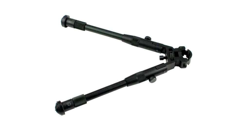 Sniper Tactical High Profile Folding / Height Adjustable Picatinny/Weaver Bipod, Black BP06