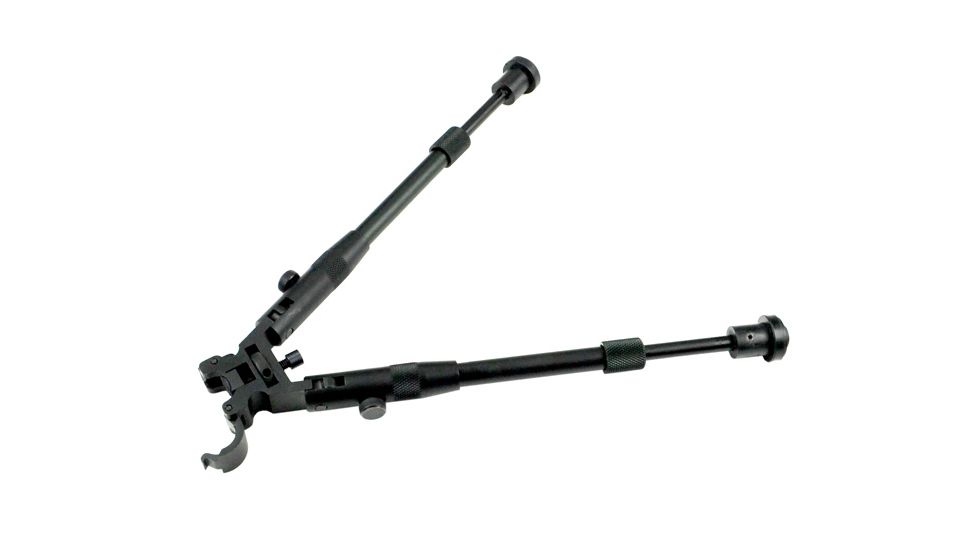 Sniper Tactical High Profile Folding / Height Adjustable Picatinny/Weaver Bipod, Black BP06