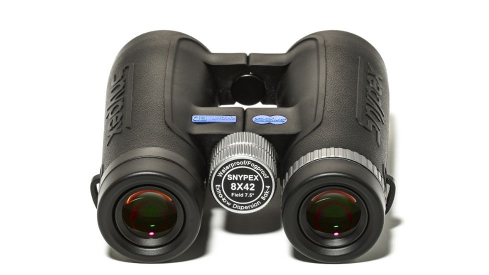 Snypex Knight 8X42 D-ED Full Size Binoculars, Roof Prism, Black, 9842D-ED