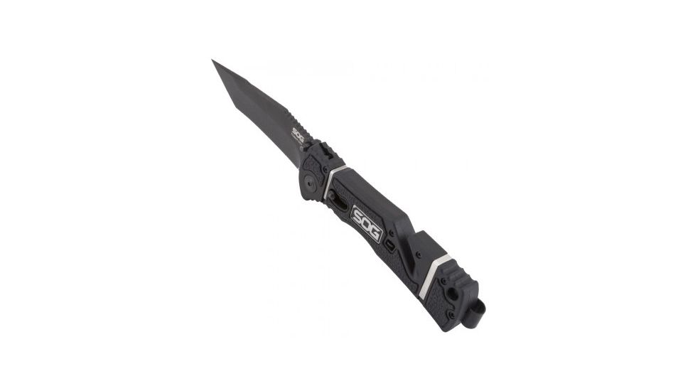 SOG TF104CP TRIDENT ELITE TANTO BLK
