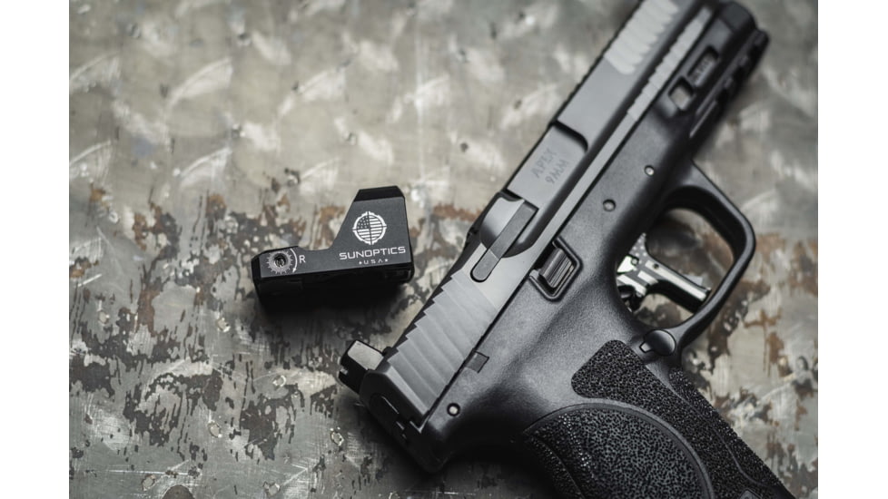 SOUSA OPTICS Raid Pistol Dot, 24mm, 3 MOA Dot, Black, Small, RPD