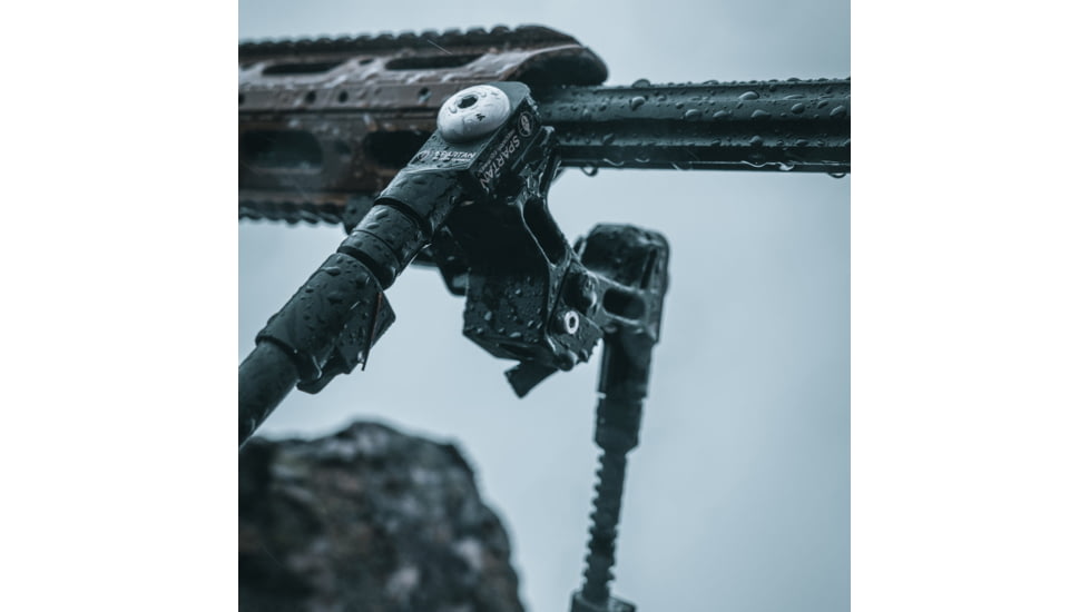 Spartan Precision Equipment Spartan Valhalla Bipod, M-Lok Adapter, Black, SP01-10-R-BLK