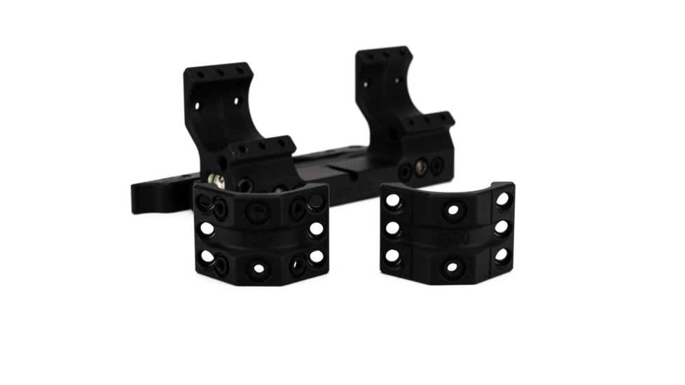 Spuhr 30mm H38mm 6MIL/20.6MOA Quick Detachable Rifle Scope Mount, Black, QDP-3602