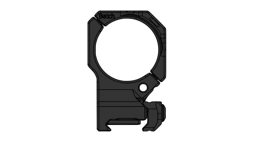 Spuhr 34mm Cantilever Gen 3 Rifle Scope Mount, 1.5 in, 0 MOA, Black, SP-4022C