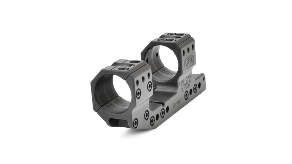 Spuhr 34mm Cantilever Rifle Scope Mount, Black, Height- 38mm/1.5in, SP-4016