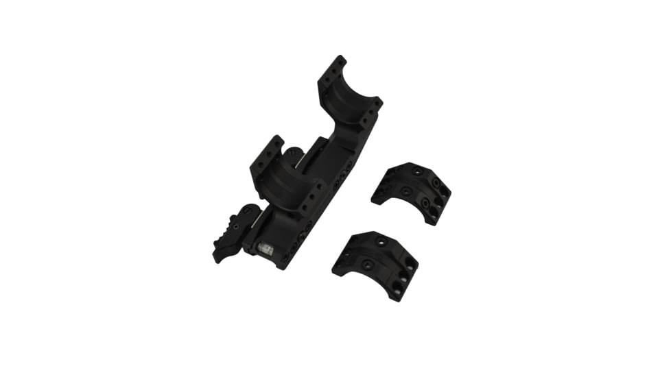 Spuhr 34mm H38 0MIL/0MOA Cantilever Quick Detachable Rifle Scope Mount, Black, QDP-4016