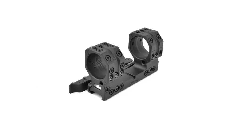 Spuhr 34mm QDP Rifle Scope Mount, Black, Height- 38mm/1.5in, QDP-4602