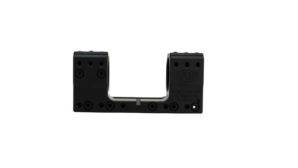 Spuhr 34mm Rifle Scope Mount, Black, Height- 30mm/1.18in, SP-4601