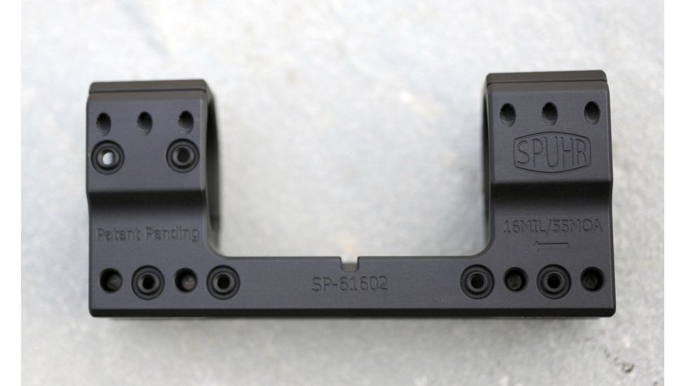 Spuhr 36mm Rifle Scope Mount, Black, Height- 38mm/1.5in 1006934