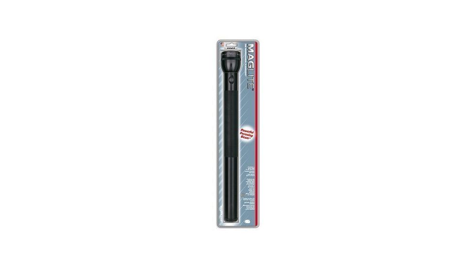 MagLite Standard 6 D Cell Flashlight , Black, S6D016
