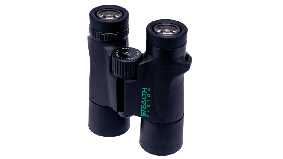 Stealth Vision 10X42 Roof Prism Binoculars, Black, SV-B42