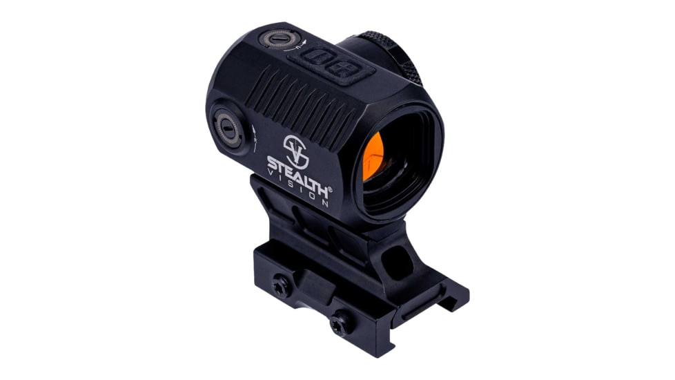 Stealth Vision AR Rifles 1x 17mm Red Dot Sight, Black, SV-RRD