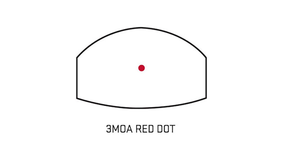 Stealth Vision Pistols Red Dot Sight, Black, SV-PRD