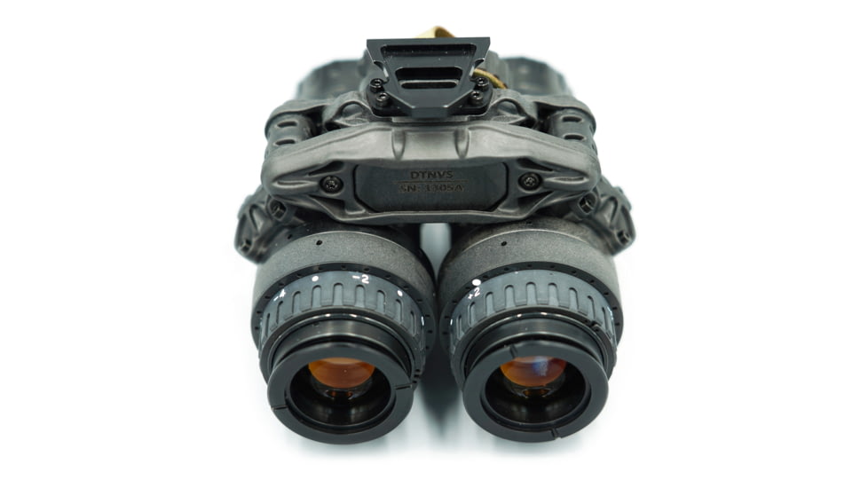 Steele Industries DTNVS Dual Tube Night Vision Goggle, L3 24UA Unfilmed White Phosphor, Matte Black, DTNVS-L3-24UA-WP