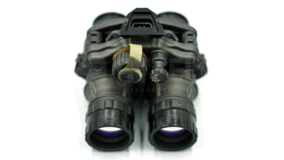 Steele Industries DTNVS Dual Tube Night Vision Goggle, L3 24UA Unfilmed White Phosphor, Matte Black, DTNVS-L3-24UA-WP