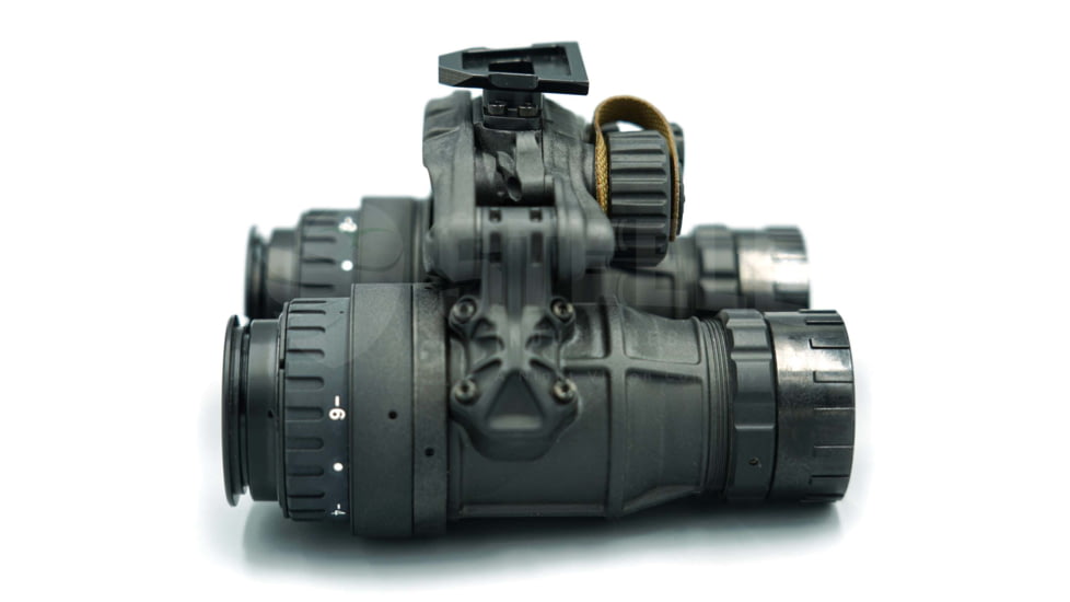 Steele Industries DTNVS Dual Tube Night Vision Goggle, L3 24UA Unfilmed White Phosphor, Matte Black, DTNVS-L3-24UA-WP