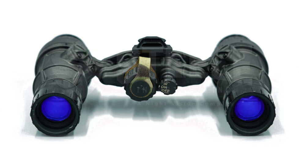 Steele Industries DTNVS Dual Tube Night Vision Goggle, L3 24UA Unfilmed White Phosphor, Matte Black, DTNVS-L3-24UA-WP