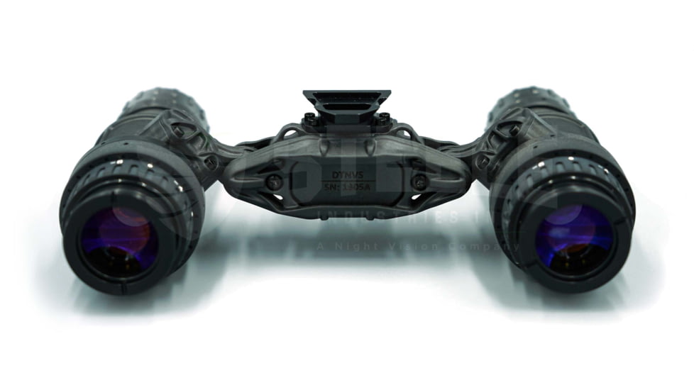 Steele Industries DTNVS Dual Tube Night Vision Goggle, L3 24UA Unfilmed White Phosphor, Matte Black, DTNVS-L3-24UA-WP