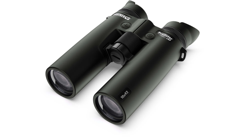 Steiner Predator LRF 10x42 Roof Prism Rangefinder Binocular, Black, 2057