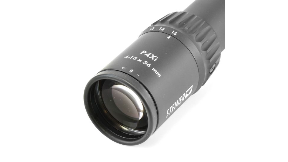 Steiner 4-16x56 P4Xi Tactical Rifle Scope,34mm Tube,SCR Reticle, Black, 5221