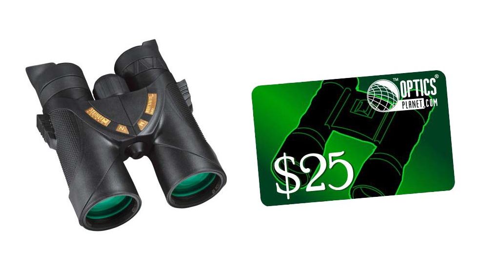 Steiner 8x42mm Nighthunter XP Roof Prism Hunting Binocular and FREE 25 OpticsPlanet Gift Certificate