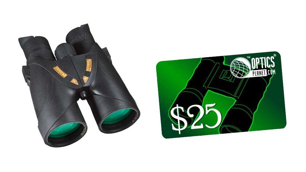 Steiner 8x56mm Nighthunter XP Roof Prism Hunting Binocular and FREE 25 OpticsPlanet Gift Certificate