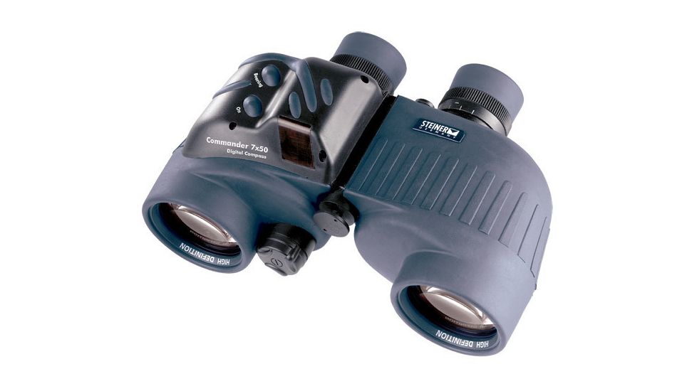 Steiner 7x50 Commander Digital Compass Binoculars 390 with Reticle