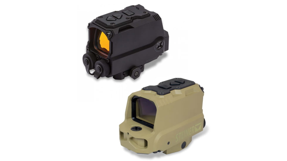 Steiner DRS 1x Defendu Reflex Sight, Black, Tan