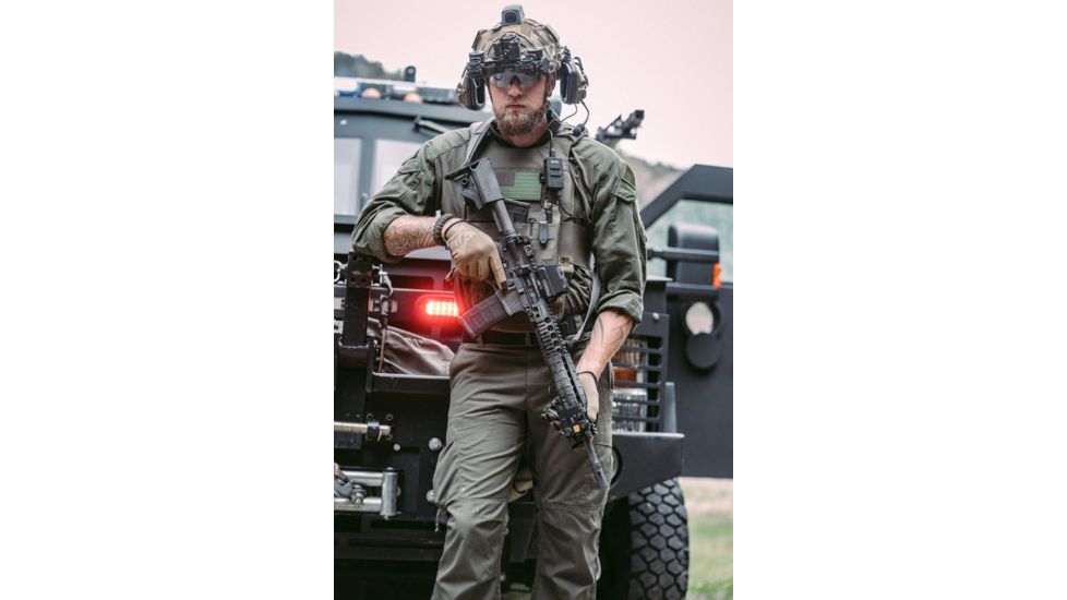 Steiner DRS Defendu Reflex Sight, 1x, 1/2 MOA, Red Illuminated C2 Reticle, Black, 8503