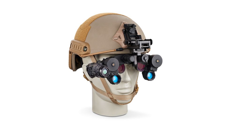 Steiner AN/PVS-21 Low Profile Night Vision Goggles, Black, 9210