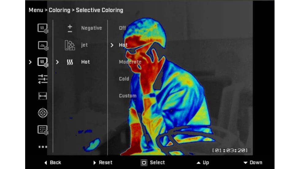 Steiner Cinder 3x Thermal Optic with mount, Black, 9501