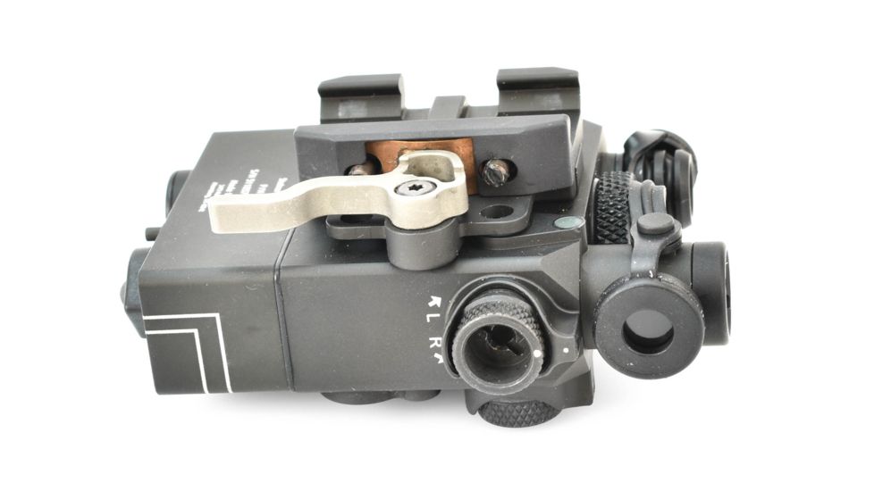 Steiner DBAL-I2 Dual Beam Aiming Laser Device, w/ Visible and IR Laser, Red/IR Laser, Black, 9004