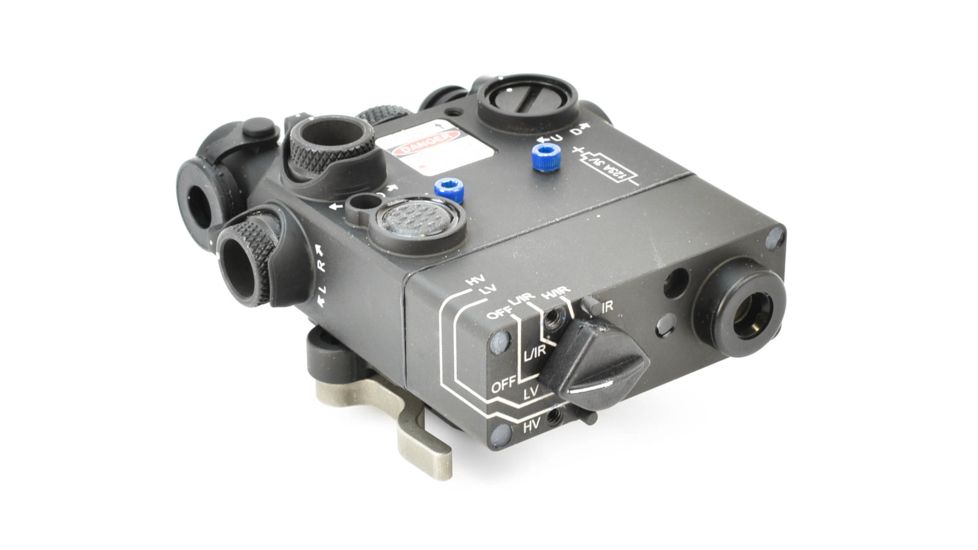 Steiner DBAL-I2 Dual Beam Aiming Laser Device, w/ Visible and IR Laser, Red/IR Laser, Black, 9004