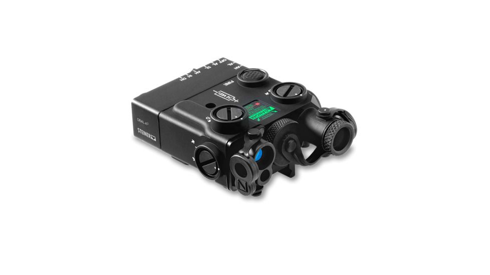 Steiner DBAL-A3 Green Visable w/IR Pointer and IR Illuminator, Black, 10009