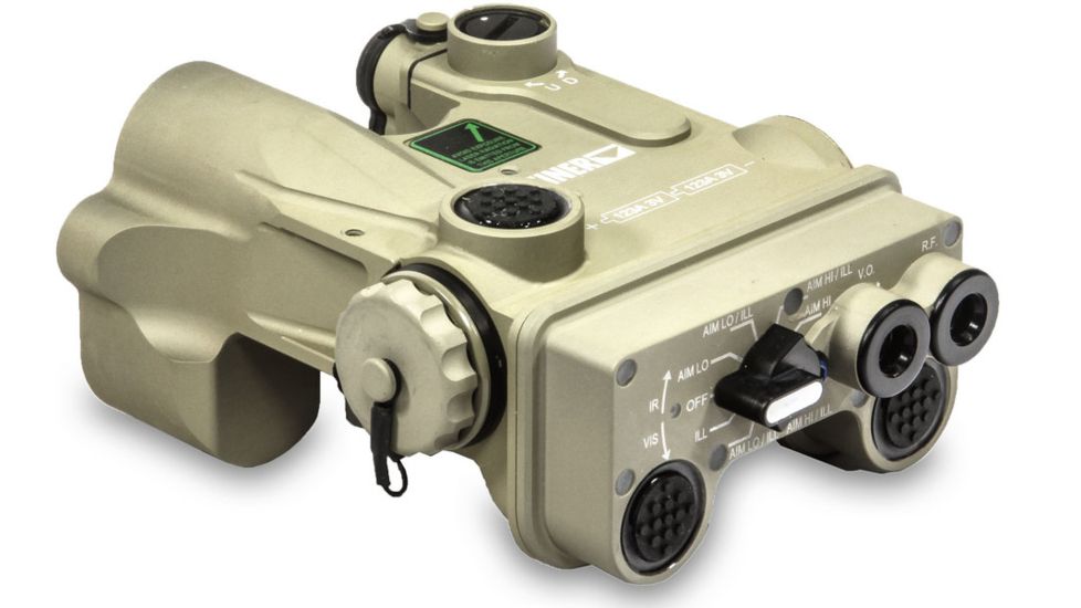 Steiner Laser Devices DBAL-A4 Laser,Class IIIA,IR-Class 1,Green Laser,.7mW,500 Lumens Light,Desert Tan, 10013