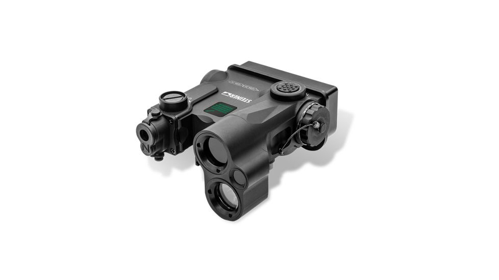 Steiner Laser Devices DBAL-A4v2 Green Vis 50mW, IR Pointer, 50mW, IR LED Illuminator 110-300, White Light 500L, Black, 10014