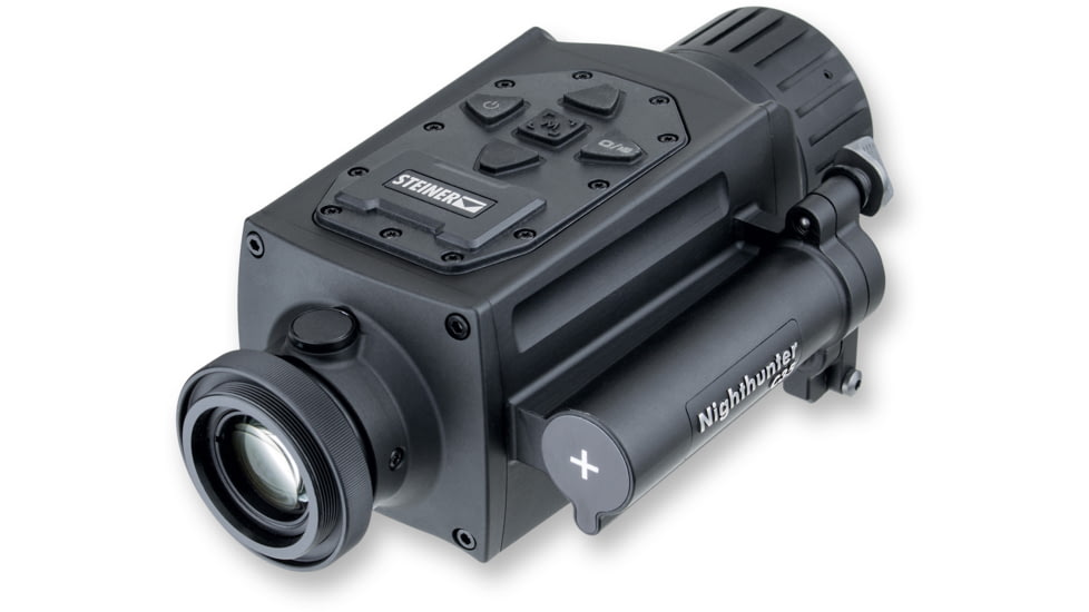 Steiner Nighthunter C35 1-8x35mm Clip-On Thermal Imaging Rifle Scope, 50 Hz, 800x600, Black, 9522
