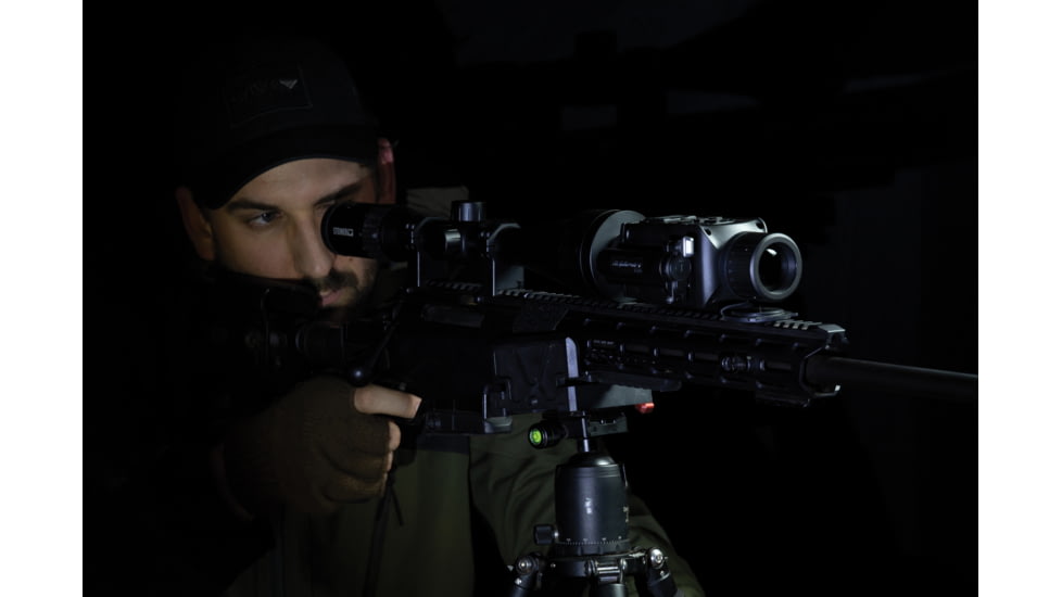 Steiner Nighthunter C35 1-8x35mm Clip-On Thermal Imaging Rifle Scope, 50 Hz, 800x600, Black, 9522