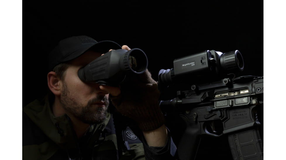 Steiner Nighthunter S35 1-8x Thermal Imaging Rifle Scope, 35mm, F1.0, 1024x768, Black, 9521