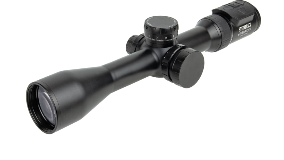 Steiner ePredator, Rifle Scope, 3-24X Magnification, 50mm Objective, 34mm Main Tube, Matte Finish, Green, 3103
